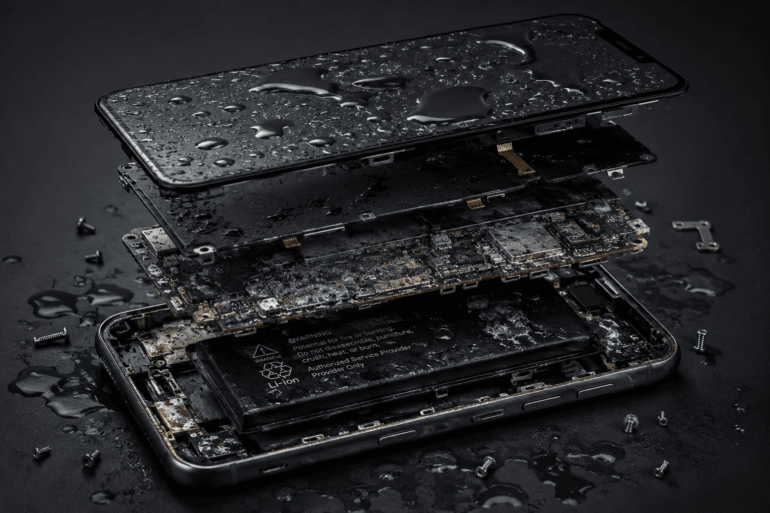 Ultrasonic cleaning and corrosion treatment on PCB